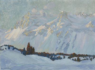 Engadin im Winter