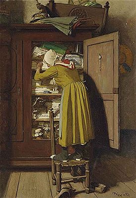 DAS VERSTECK by Edouard John Menta - Auction record, sale price, and art valuation. Compare with similar artists and explore comparable artworks.