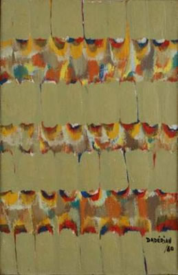 Sans titre, 1980. by Dikran Daderian - Auction record, sale price, and art valuation. Compare with similar artists and explore comparable artworks.