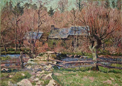 Ferme en sous bois