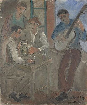 Au bistrot by Giovanni Leonardi - Auction record, sale price, and art valuation. Compare with similar artists and explore comparable artworks.