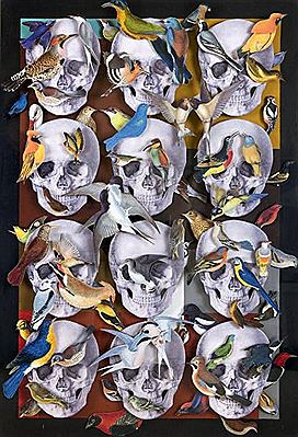 Vanité aux oiseaux