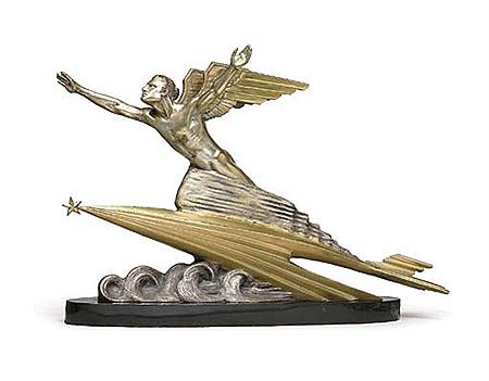 Sample artwork by Frederic C Focht (1879 - 1937), known for aviation and founding air france, sculpture - View similar artists and auction records