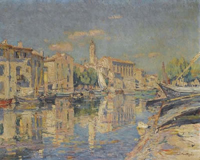 Le canal Saint-Sébastien à Martigues