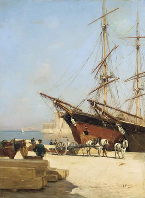 Le vieux port de Marseille, avec le fort Saint-Jean en arrière plan by Joseph Garibaldi - Auction record, sale price, and art valuation. Compare with similar artists and explore comparable artworks.