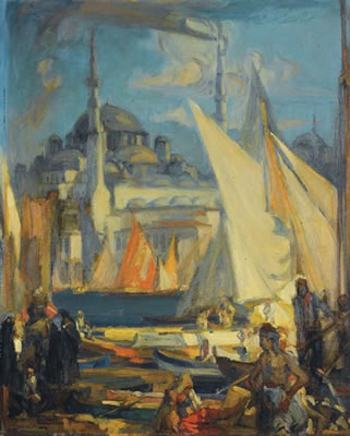La mosquée Nuri Osmaniyeh à Istanbul. by Charles Fouqueray - Auction record, sale price, and art valuation. Compare with similar artists and explore comparable artworks.