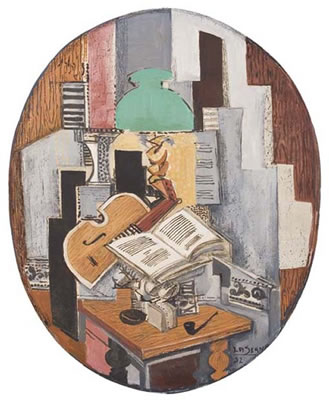 Nature morte au violon