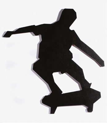 Sans titre (skate boarder)