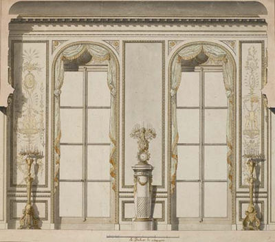 Projet architectural pour la grande galerie de l'hôtel de Madame de Mazarin à Paris by Jean Demosthene Dugourc - Auction record, sale price, and art valuation. Compare with similar artists and explore comparable artworks.