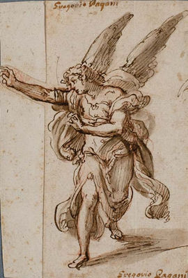 Un ange, les bras tendus vers la gauche by Gregorio Pagani - Auction record, sale price, and art valuation. Compare with similar artists and explore comparable artworks.