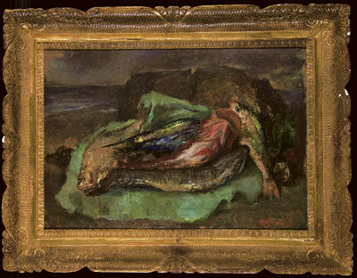 Nature morte aux poissons