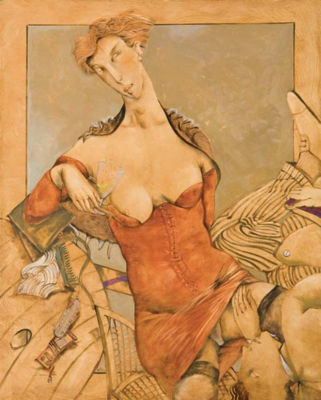 Madame robe rouge, Monsieur belle vue