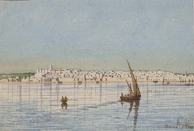 Vue de Sousse en Tunisie