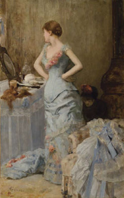 Dernière retouche avant le bal