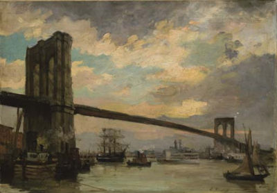 Le pont de Brooklyn by Emile Renouf - Auction record, sale price, and art valuation. Compare with similar artists and explore comparable artworks.