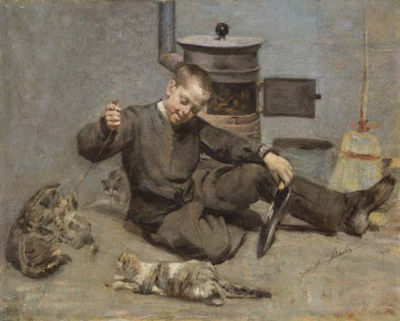 Sample artwork by Jose De Brito (1855 - 1946), known for painting - View similar artists and auction records