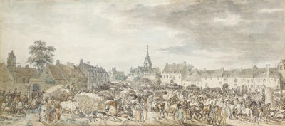 La place du marché d'une ville du nord by Jean Baptiste Le Paon - Auction record, sale price, and art valuation. Compare with similar artists and explore comparable artworks.