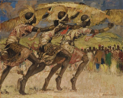 Sample artwork by Fernand Allard L'Olivier (1883 - 1933), known for landscape, african scenes - View similar artists and auction records