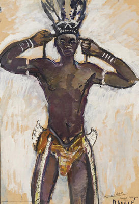 Danseur, Danané, Côte d'Ivoire