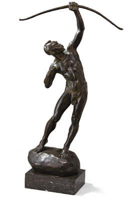 Le tireur à l'arc, vers 1930 by Arthur Dupagne - Auction record, sale price, and art valuation. Compare with similar artists and explore comparable artworks.