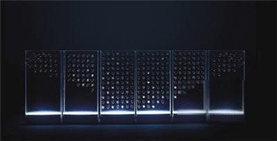 'PIOGGIA ARTIFICIALE', PROTOTYPE POUR LA REALISATION DE LA PIECE UNIQUE, 1969