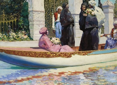 Sample artwork by Naci Kalmukoglu (1896 - 1951), known for painting - View similar artists and auction records