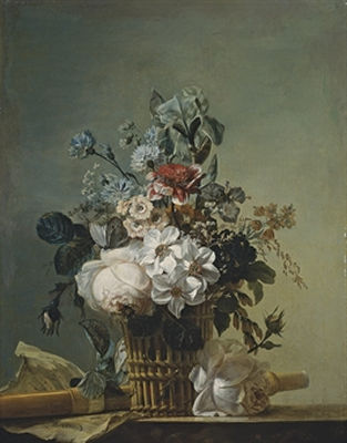 Sample artwork by Jean-Jacques Bachelier (1724 - 1806), known for flower, animal and history painting - View similar artists and auction records