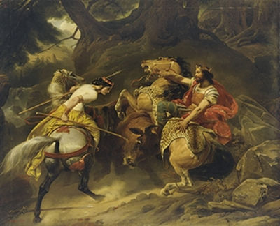 Sample artwork by Henri-Frederic Schopin (1804 - 1880), known for painting, religous themes, mythological themes - View similar artists and auction records