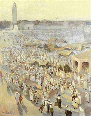 La place Jamaa el Fna, Marrakech