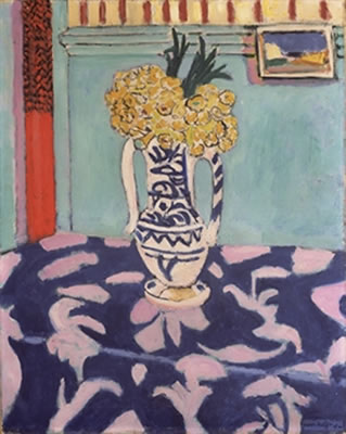Les coucous, tapis bleu et rose