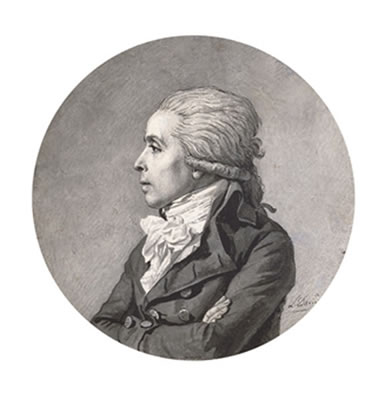 Portrait d'homme de profil