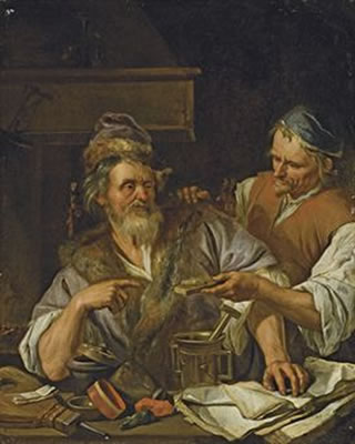 Un alchimiste by Jacob Toorenvliet - Auction record, sale price, and art valuation. Compare with similar artists and explore comparable artworks.