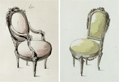 Un fauteuil et une chaise à la reine d'époque Louis XVI (pair) by Jean Charles Delafosse - Auction record, sale price, and art valuation. Compare with similar artists and explore comparable artworks.