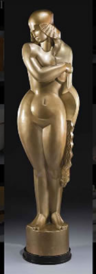 Sample artwork by Jan & Joel Martel (1896 - 1966), known for collaborative drawing, animal and bird sculpture, ceramics - View similar artists and auction records