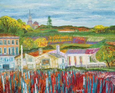Les vignobles de Saint-Emilion