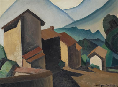 Paysage de Pont de Claix, Dauphiné