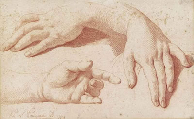 Etude de mains by Philippe-Louis Parizeau - Auction record, sale price, and art valuation. Compare with similar artists and explore comparable artworks.