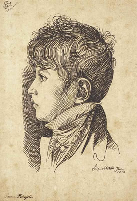 Portrait de Giovanni Ricasoli (1803-1825) à l'âge de cinq ans