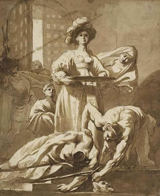 Salomé recevant la tête de saint Jean-Baptiste