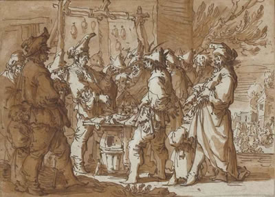 Une scène de marché avec un charlatan by Andries Dirksz Both - Auction record, sale price, and art valuation. Compare with similar artists and explore comparable artworks.