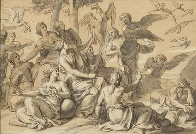 Les Piérides défiant les Muses by François Verdier - Auction record, sale price, and art valuation. Compare with similar artists and explore comparable artworks.