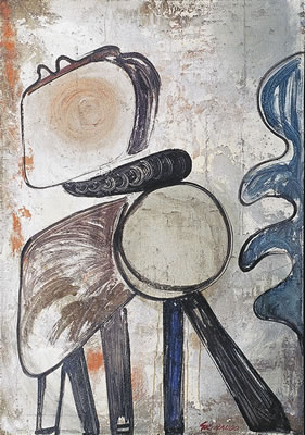 Sample artwork by Ezio Gribaudo (1929 - 2022), known for painting - View similar artists and auction records