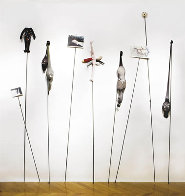 9 piques by Annette Messager - Auction record, sale price, and art valuation. Compare with similar artists and explore comparable artworks.