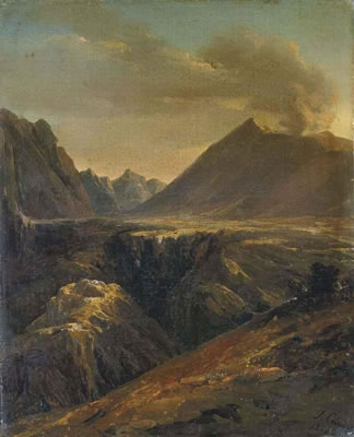 Vue du Vésuve