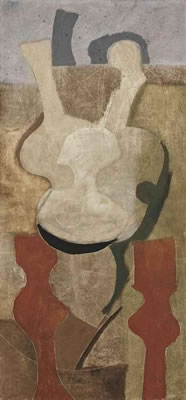 Violon et guitare by Ben Nicholson - Auction record, sale price, and art valuation. Compare with similar artists and explore comparable artworks.