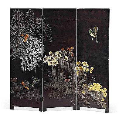 Sample artwork by Gaston Suisse (1896 - 1988), known for art deco style lacquer furniture, inlay, animal subjects, abstraction - View similar artists and auction records