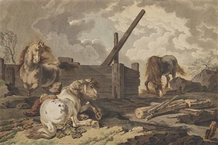 Jeune homme avec ses chevaux près d'une carrière by Pietro Giacomo (The Elder) Palmieri - Auction record, sale price, and art valuation. Compare with similar artists and explore comparable artworks.