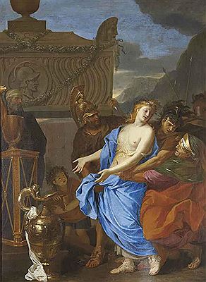 Sample artwork by Charles Lebrun (1619 - 1690), known for painting, furniture design - View similar artists and auction records