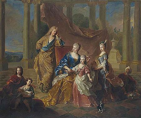 Portrait de la famille Davène de Fontaine