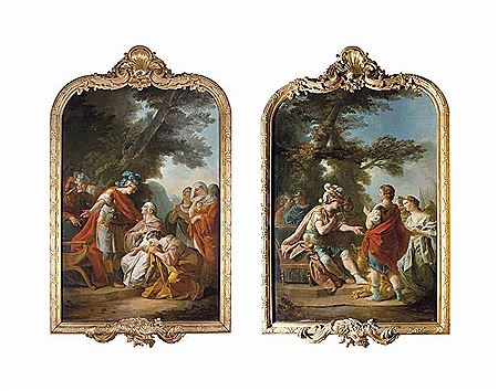 Sample artwork by Louis Jean Francois Lagrenee (1725 - 1805), known for figure, religious, allegorical painting - View similar artists and auction records